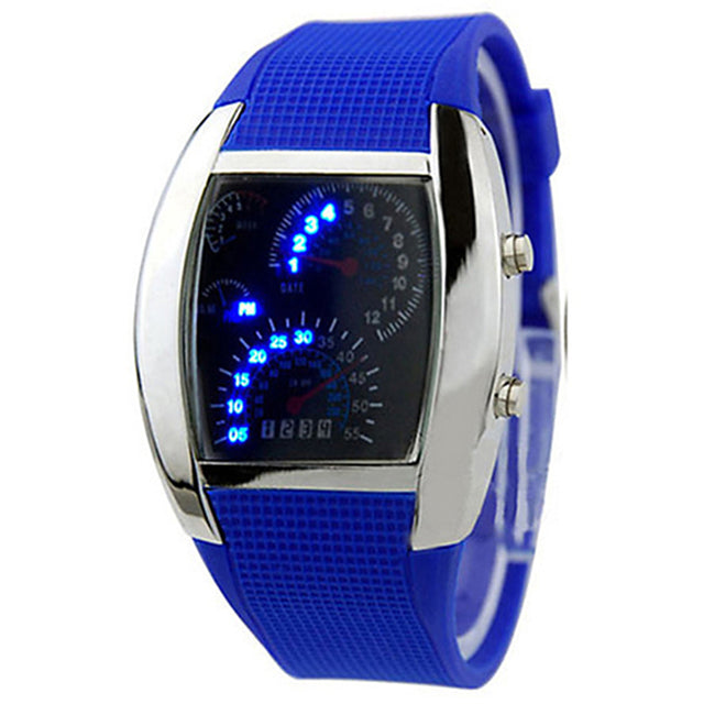 Fashion Men Stainless Steel Luxury Sport Analog Quartz LED Wrist Digital Military Watch Top Luxury Electronics Watches