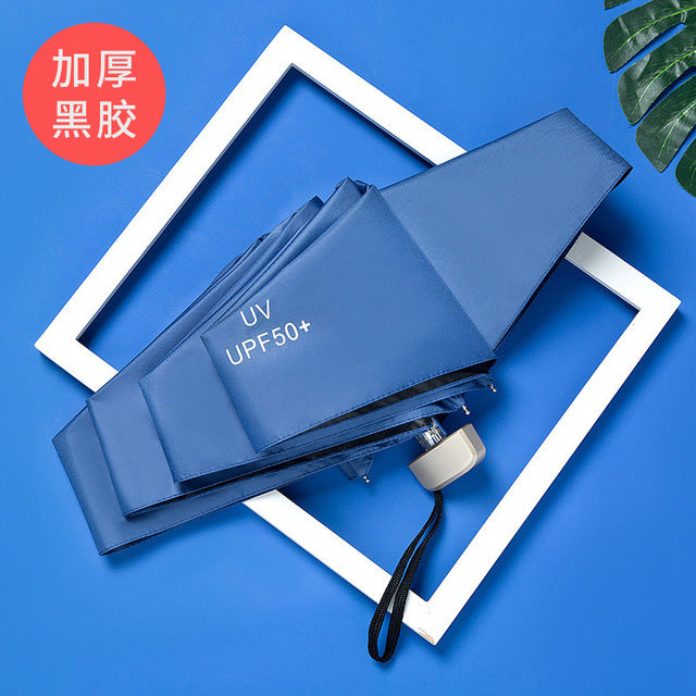Mini Pocket Phone Size Women's Umbrella Male Man Ultralight Rain Sun Umbrella Girls Anti UV Portable Folding Umbrella Parasol