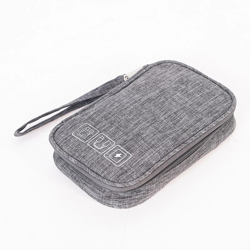 Cable Organizer Bag – Portable Travel Electronics & Accessories Storage Pouch