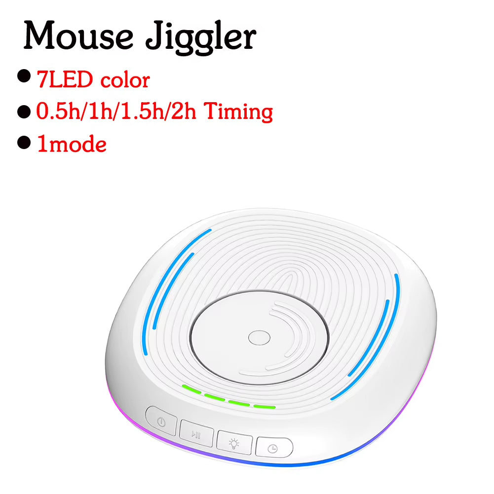 Mouse Jiggler Undetectable Mouse Mover Virtual Mouse Movement Simulator with ON/OFF Switch for Computer Awakening Lock Screen