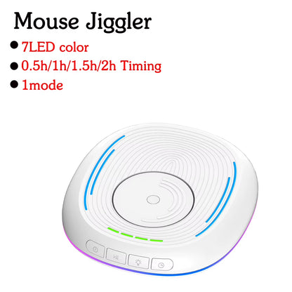 Mouse Jiggler Undetectable Mouse Mover Virtual Mouse Movement Simulator with ON/OFF Switch for Computer Awakening Lock Screen