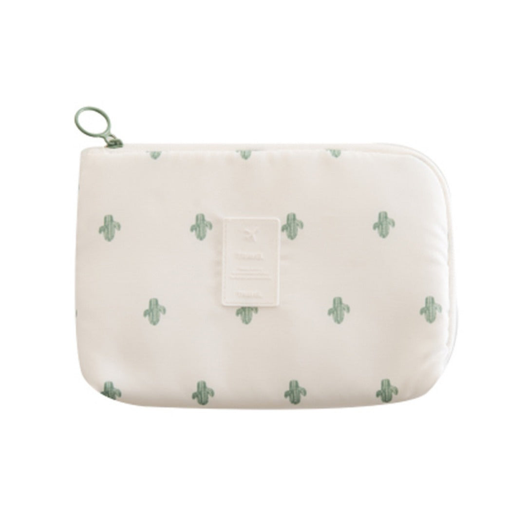 Travel Cable Organizer Pouch – Waterproof Double-Layer Storage Bag