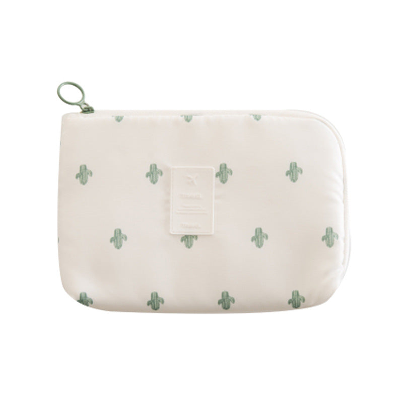 Travel Cable Organizer Pouch – Waterproof Double-Layer Storage Bag