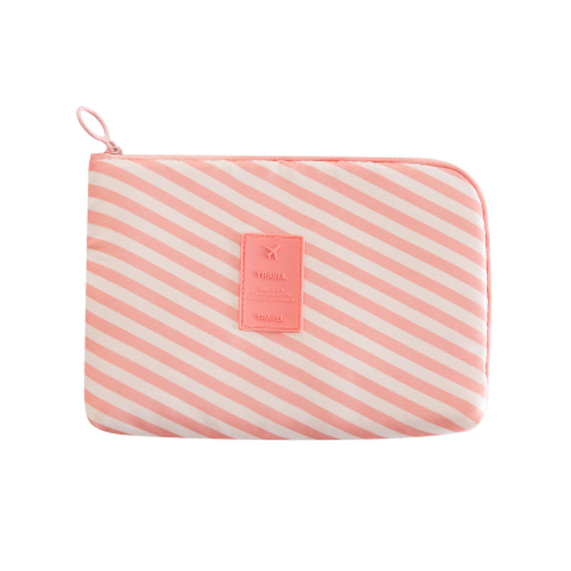 Travel Cable Organizer Pouch – Waterproof Double-Layer Storage Bag