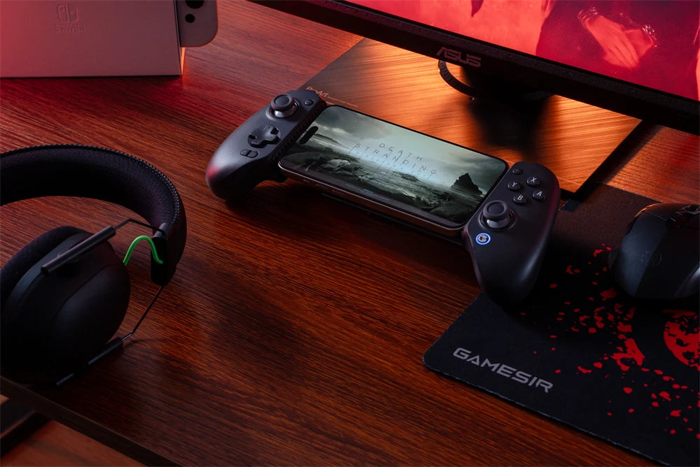 GameSir G8 Plus Bluetooth Gamepad Hall Effect Gaming Controller for Nintendo Switch, Android Phone, Tablets, iPhone, iPad, PC