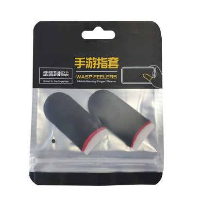 1 Pair Gaming Finger Slevee For PUBG Mobile Breathable Anti Sweat Slip Sensitive Fingertip Thumb Cover For Mobile Phone Game