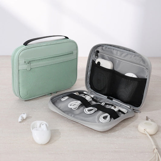Data Cable Storage Bag – Multi-Compartment Travel Organizer Pouch