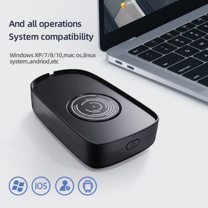 Mouse Jiggler Undetectable Mouse Mover Virtual Mouse Movement Simulator with ON/OFF Switch for Computer Awakening Lock Screen