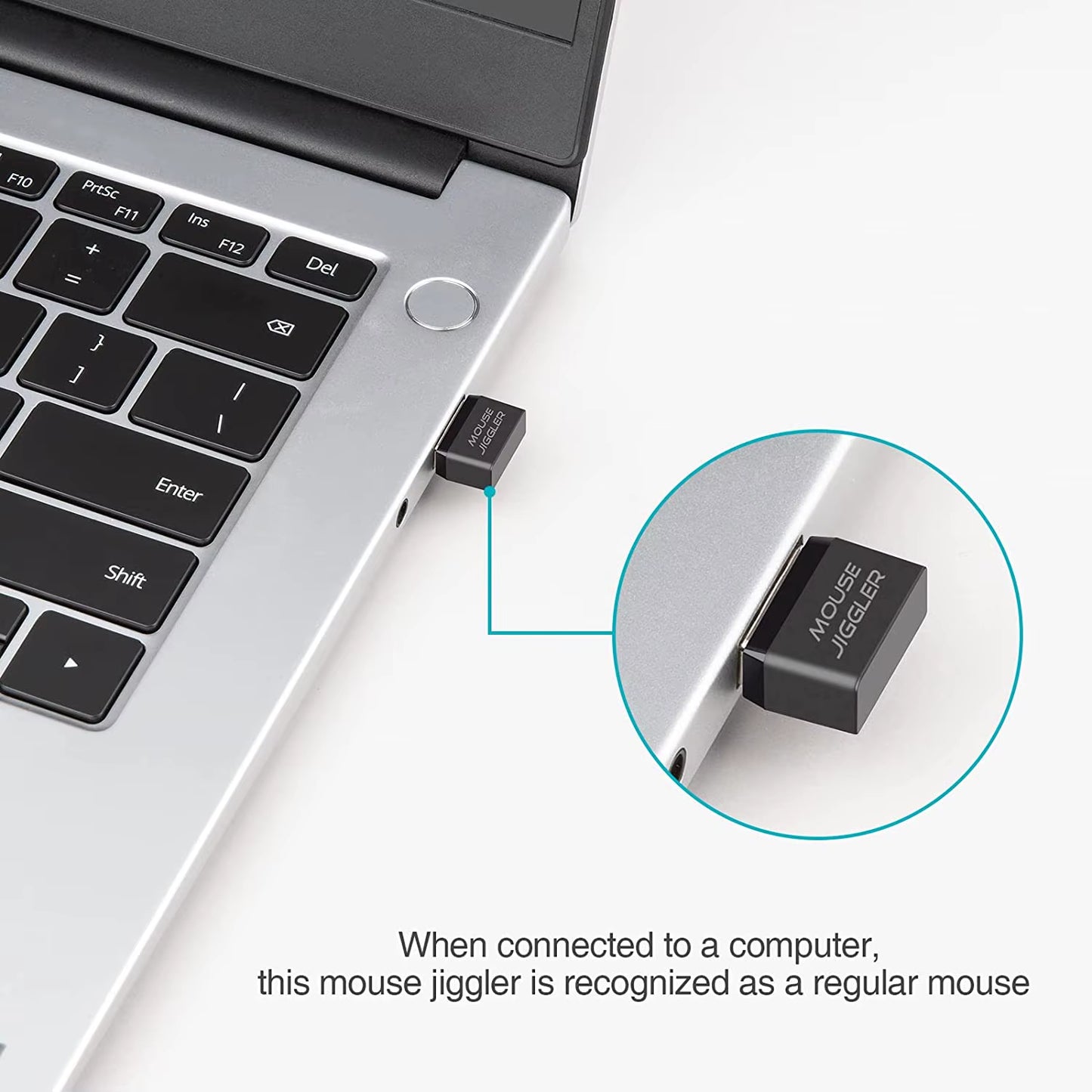 Mouse Jiggler Usb,Undetectable Mouse Mover Automatic Computer Mouse Mover Jiggler,Keeps Computer Awake,Simulate Mouse Movement