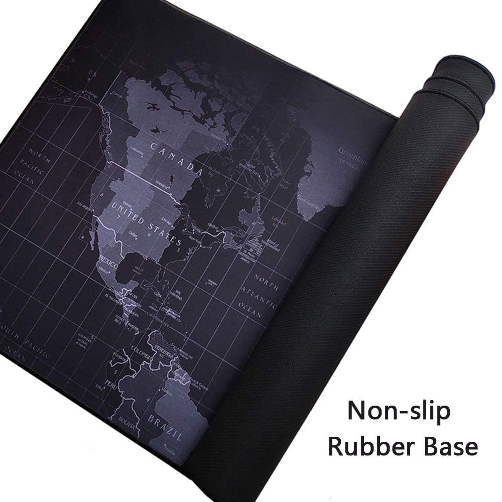 Gaming Mouse Pad Large Extended Mouse Mat with Stitched Edge Desk Mat Keyboard P