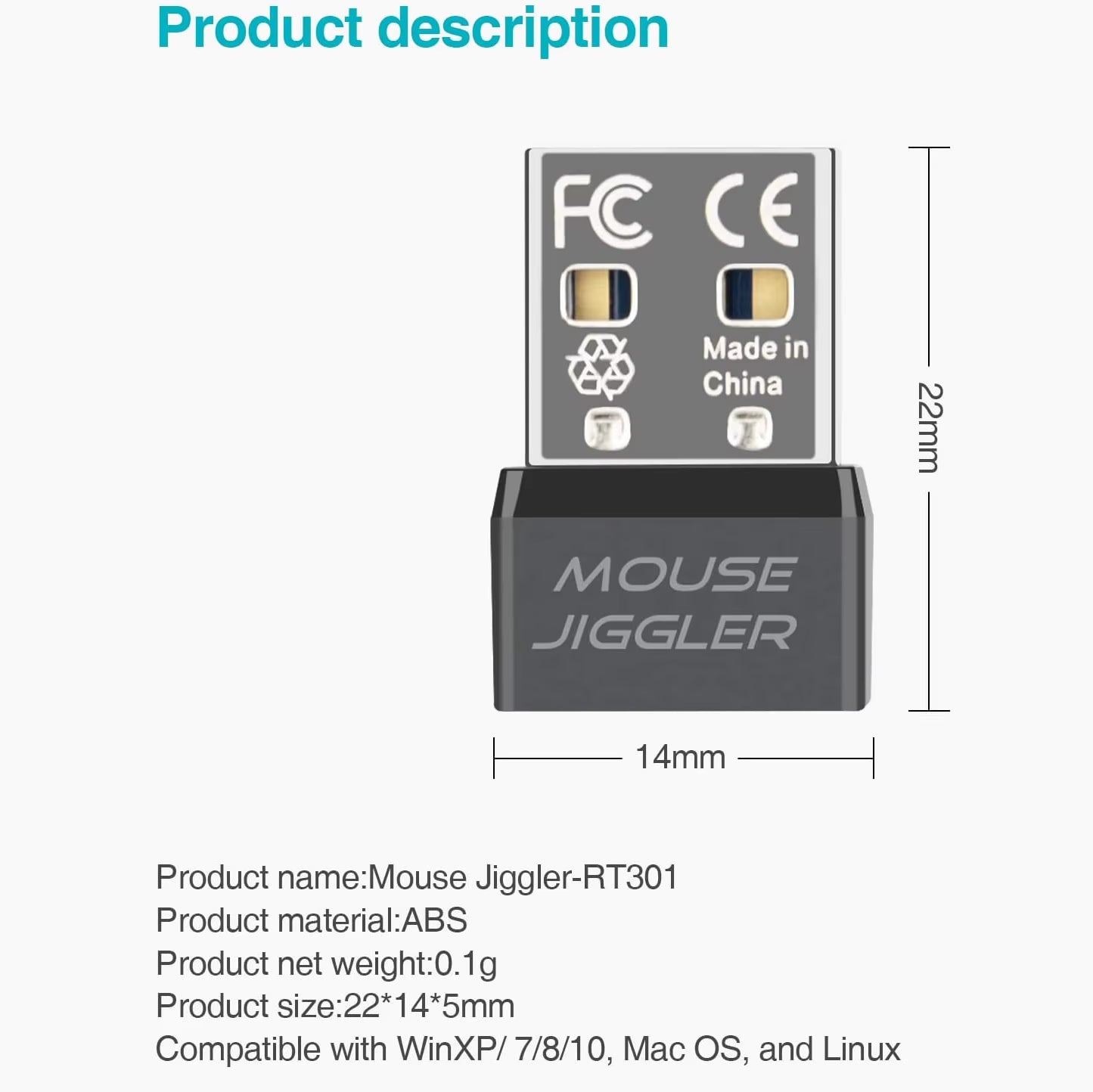 Mouse Jiggler Usb,Undetectable Mouse Mover Automatic Computer Mouse Mover Jiggler,Keeps Computer Awake,Simulate Mouse Movement