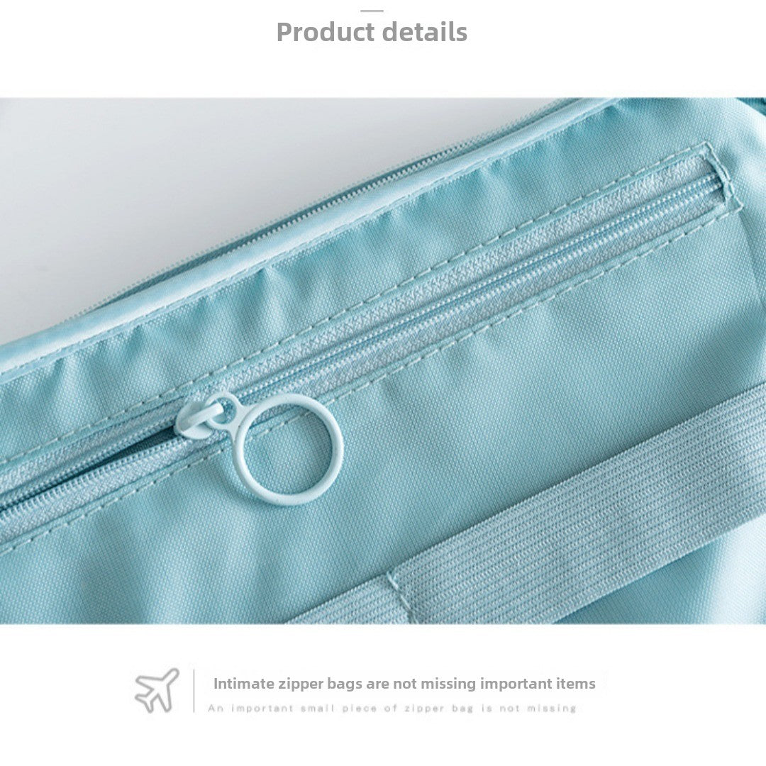 Travel Cable Organizer Pouch – Waterproof Double-Layer Storage Bag