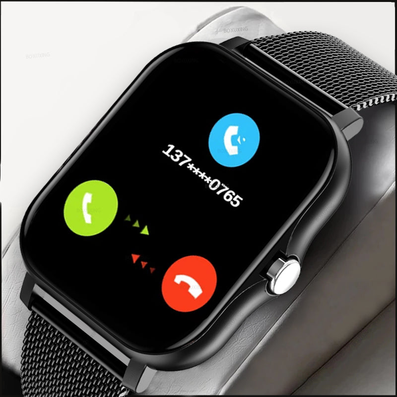2022 New Bluetooth Answer Call Smart Watch Men 1.69" Full Touch Dial Call Fitness Tracker IP67 Waterproof Smartwatch Men Women