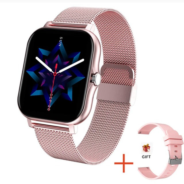 2022 New Bluetooth Answer Call Smart Watch Men 1.69" Full Touch Dial Call Fitness Tracker IP67 Waterproof Smartwatch Men Women