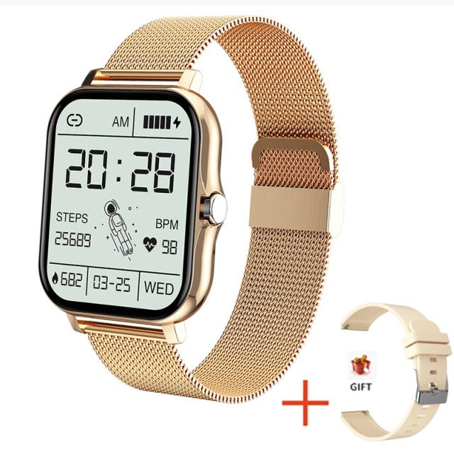 2022 New Bluetooth Answer Call Smart Watch Men 1.69" Full Touch Dial Call Fitness Tracker IP67 Waterproof Smartwatch Men Women