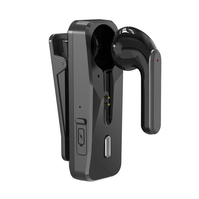 Bluetooth 5.0 Headset Wireless Earphone Business Headset With Mic Sports Ear Hooks Handsfree Headphone For Mobile Phone