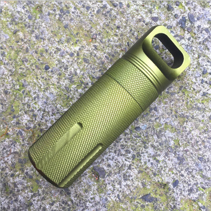 Capsule EDC Waterproof Hike Box Survive Outdoor Dry Bottle Seal Trunk Container Case Holder Storage Camp Medicine Match Pill