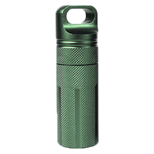 Capsule EDC Waterproof Hike Box Survive Outdoor Dry Bottle Seal Trunk Container Case Holder Storage Camp Medicine Match Pill