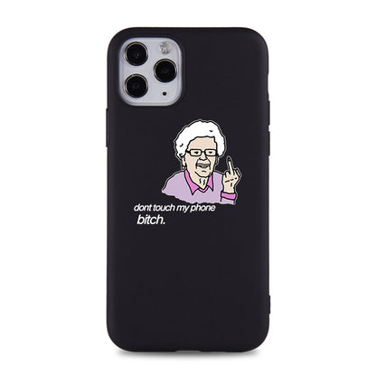 Cool Phone Case for IPhone 6s 7 8 11 12 Plus Pro Mini X XS MAX XR SE Funny Cartoon Cases Soft Silicone Fitted Accessorie Covers