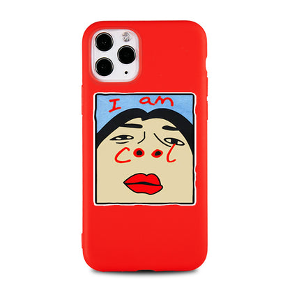 Cool Phone Case for IPhone 6s 7 8 11 12 Plus Pro Mini X XS MAX XR SE Funny Cartoon Cases Soft Silicone Fitted Accessorie Covers