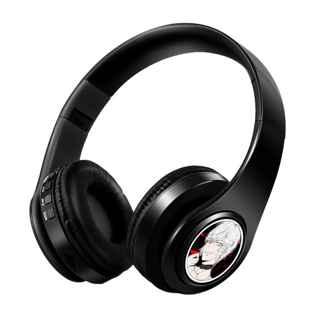 Cosplay Bluetooth Headset 5.0 Over-ear Stereo Anime Toaru Majutsu No Index Accelerator headphones for mobile phone Tablet PC