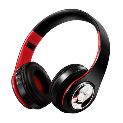 Cosplay Bluetooth Headset 5.0 Over-ear Stereo Anime Toaru Majutsu No Index Accelerator headphones for mobile phone Tablet PC