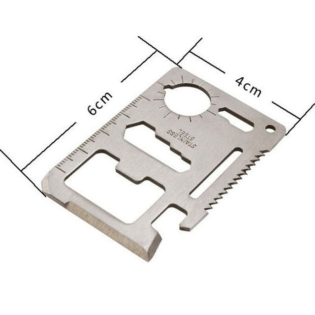 EDC Credit Card Multifunctional Pocket Hunting Knife Outdoor Sports Camping Hiking SOS Survival Rescue Emergency Tools MJ