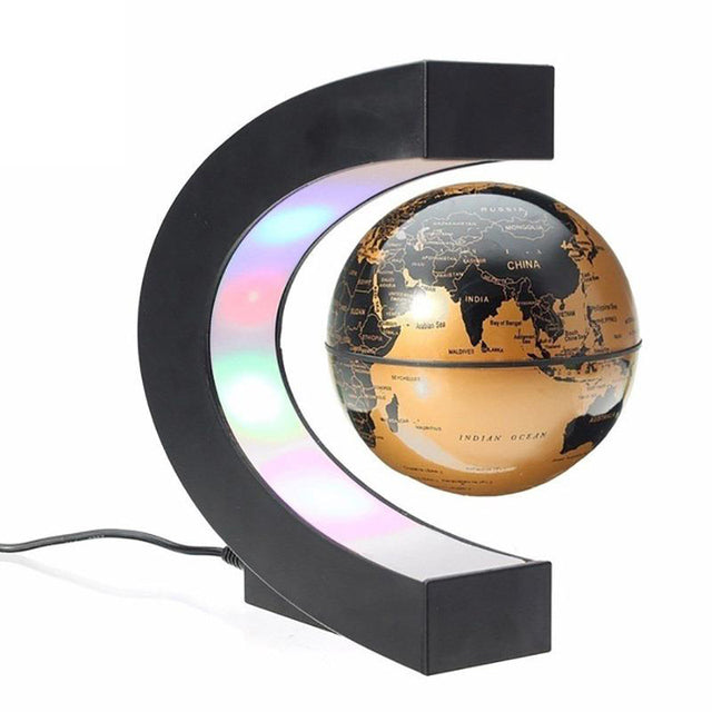 Floating Magnetic Levitation Globe LED World Map Electronic Antigravity Lamp Novelty Ball Light Home Decoration Birthday Gifts