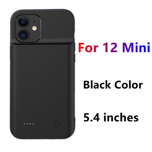 For iphone 13 Pro Max Battery Case For iphone 12 11 Pro Max Smart Power Bank Charger Cover for iPhone XS Max XR 7 8 Plus SE2 SE3