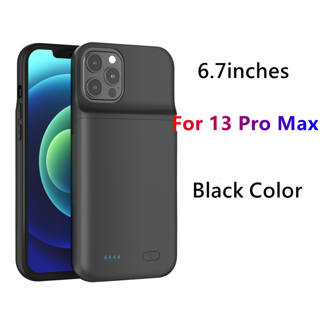 For iphone 13 Pro Max Battery Case For iphone 12 11 Pro Max Smart Power Bank Charger Cover for iPhone XS Max XR 7 8 Plus SE2 SE3
