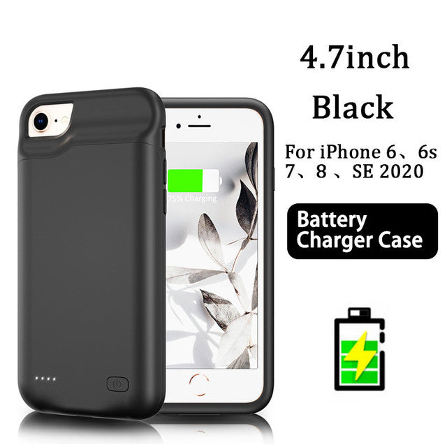For iphone 13 Pro Max Battery Case For iphone 12 11 Pro Max Smart Power Bank Charger Cover for iPhone XS Max XR 7 8 Plus SE2 SE3