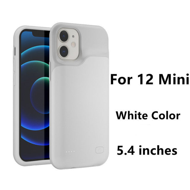 For iphone 13 Pro Max Battery Case For iphone 12 11 Pro Max Smart Power Bank Charger Cover for iPhone XS Max XR 7 8 Plus SE2 SE3