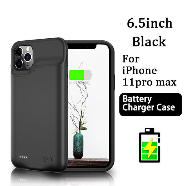 For iphone 13 Pro Max Battery Case For iphone 12 11 Pro Max Smart Power Bank Charger Cover for iPhone XS Max XR 7 8 Plus SE2 SE3