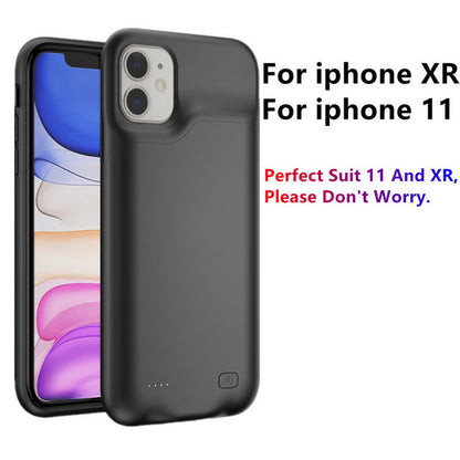 For iphone 13 Pro Max Battery Case For iphone 12 11 Pro Max Smart Power Bank Charger Cover for iPhone XS Max XR 7 8 Plus SE2 SE3