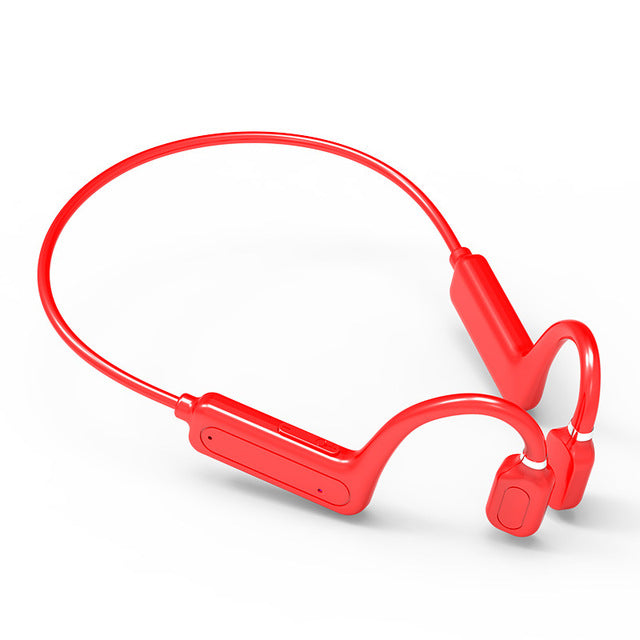 G1-1 Bone Conduction Earphone 5.0 Wireless Bluetooth Headphone Stereo Earbuds Outdoor Sports Waterproof Headest With Microphone