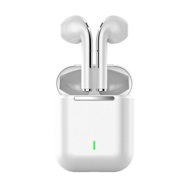 J18 TWS Wireless Headphones Bluetooth Waterproof IPX5 HIFI-Sound Music Earphones For Iphones Huawei Samsung Xiaomi Sport Headset