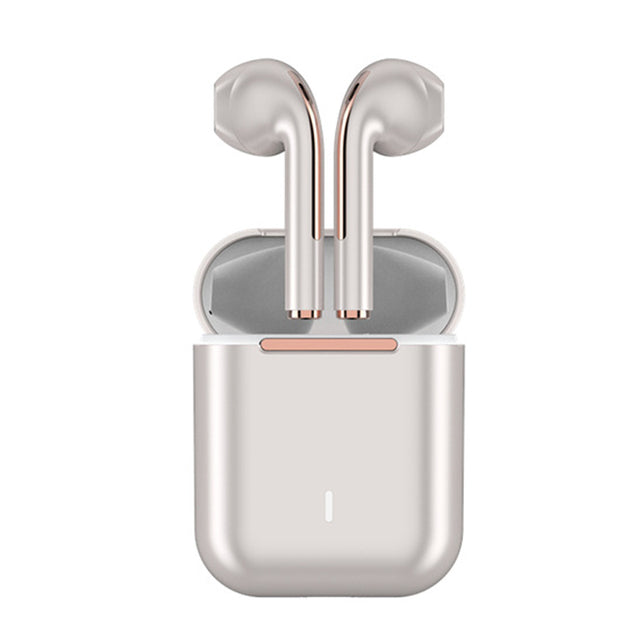 J18 TWS Wireless Headphones Bluetooth Waterproof IPX5 HIFI-Sound Music Earphones For Iphones Huawei Samsung Xiaomi Sport Headset