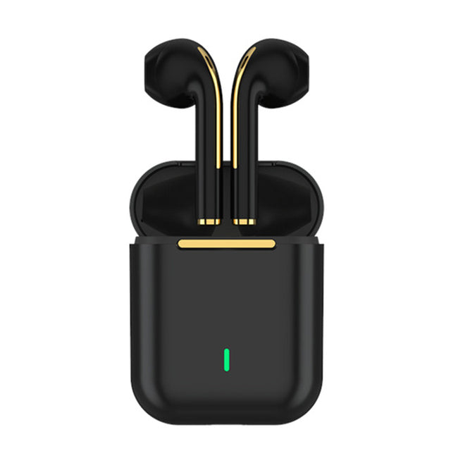 J18 TWS Wireless Headphones Bluetooth Waterproof IPX5 HIFI-Sound Music Earphones For Iphones Huawei Samsung Xiaomi Sport Headset