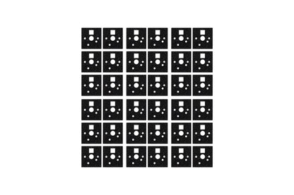 KPrepublic PCB Switch Pad Pads Stickers Foam EVA PE PORON Material for gasket improve sound quality BM60 BM65 BM68 XD64 BM80