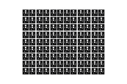KPrepublic PCB Switch Pad Pads Stickers Foam EVA PE PORON Material for gasket improve sound quality BM60 BM65 BM68 XD64 BM80