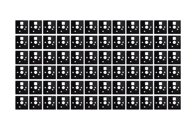 KPrepublic PCB Switch Pad Pads Stickers Foam EVA PE PORON Material for gasket improve sound quality BM60 BM65 BM68 XD64 BM80