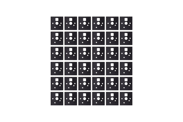 KPrepublic PCB Switch Pad Pads Stickers Foam EVA PE PORON Material for gasket improve sound quality BM60 BM65 BM68 XD64 BM80