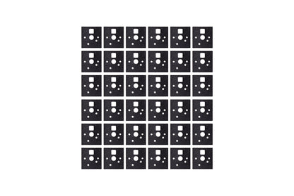 KPrepublic PCB Switch Pad Pads Stickers Foam EVA PE PORON Material for gasket improve sound quality BM60 BM65 BM68 XD64 BM80