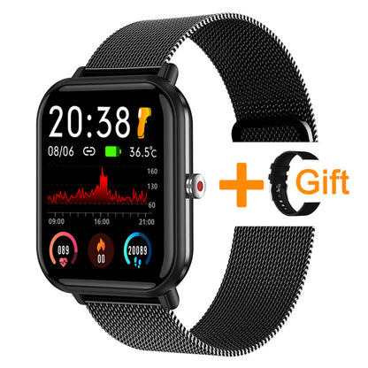 LIGE 2022 New Custom Watch Face Sport Smart Watch Men IP68 Waterproof Heart Rate Blood pressure Women Smartwatch For Android IOS