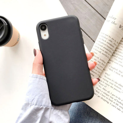 Luxury Silicone Phone Case for iPhone 11 13 12 Pro Max mini Soft Candy Cover for iPhone iPhone XR XS X 6 6S 7 8 Plus Cases
