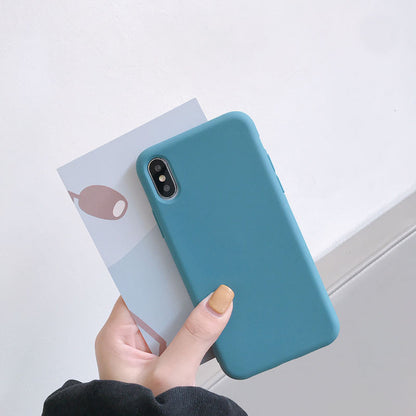 Luxury Silicone Phone Case for iPhone 11 13 12 Pro Max mini Soft Candy Cover for iPhone iPhone XR XS X 6 6S 7 8 Plus Cases