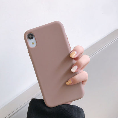 Luxury Silicone Phone Case for iPhone 11 13 12 Pro Max mini Soft Candy Cover for iPhone iPhone XR XS X 6 6S 7 8 Plus Cases