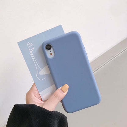 Luxury Silicone Phone Case for iPhone 11 13 12 Pro Max mini Soft Candy Cover for iPhone iPhone XR XS X 6 6S 7 8 Plus Cases