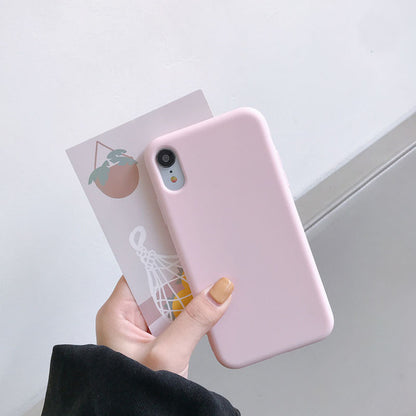 Luxury Silicone Phone Case for iPhone 11 13 12 Pro Max mini Soft Candy Cover for iPhone iPhone XR XS X 6 6S 7 8 Plus Cases