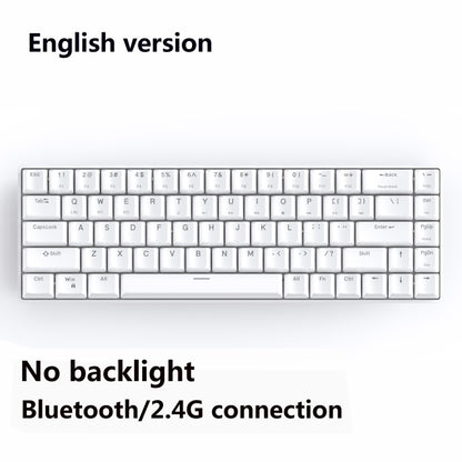Metoo mini Portable Wireless bluetooth  mechanical Keyboard Red Switch Gaming Keyboard type-c-USB For Desktop Tablet Laptop